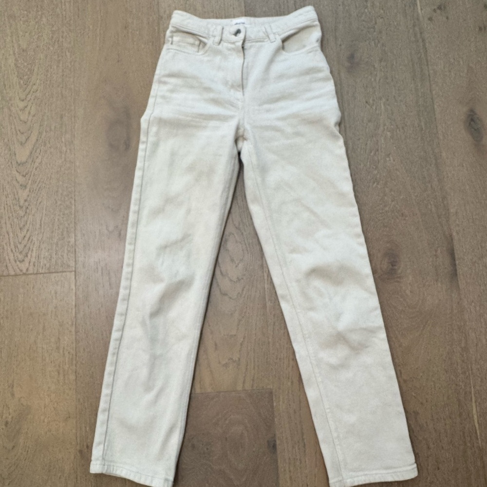 Women's Cream Jeans